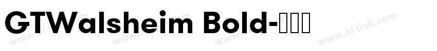 GTWalsheim Bold字体转换 GTWalsheim Bold字体转换